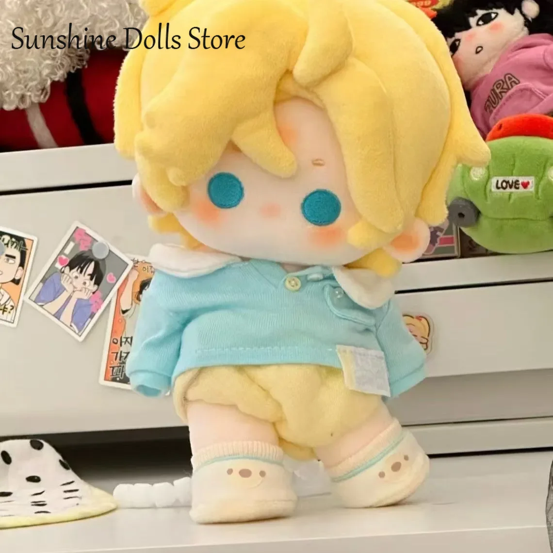 

For all time / Lovebrush Chronicles Rorschach Cute Doll Plush Stuffed Body Plushies Change Clothes Toys Figures 20cm Birthday Gi