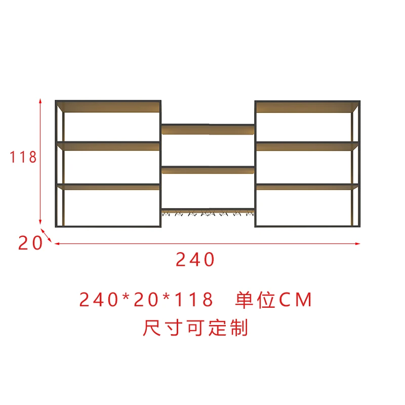 Multifunction Wall Mount Bar Cabinet Storage Display Lattice Large Drying Metal Frame Houses Wine Rack Floor Bitrina Furniture