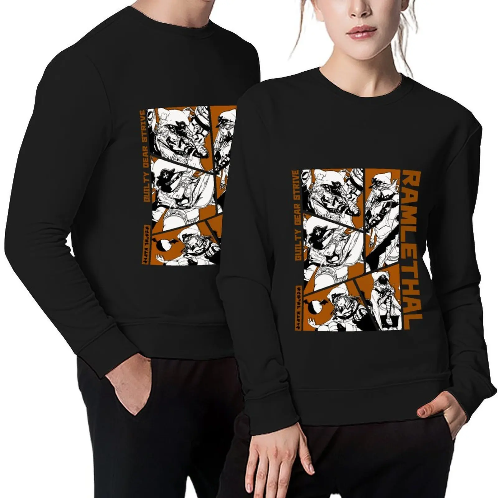 

Ramlethal Valentine CM Pullover mens designer clothes men's clothes korean autumn clothes anime sweatshirts men