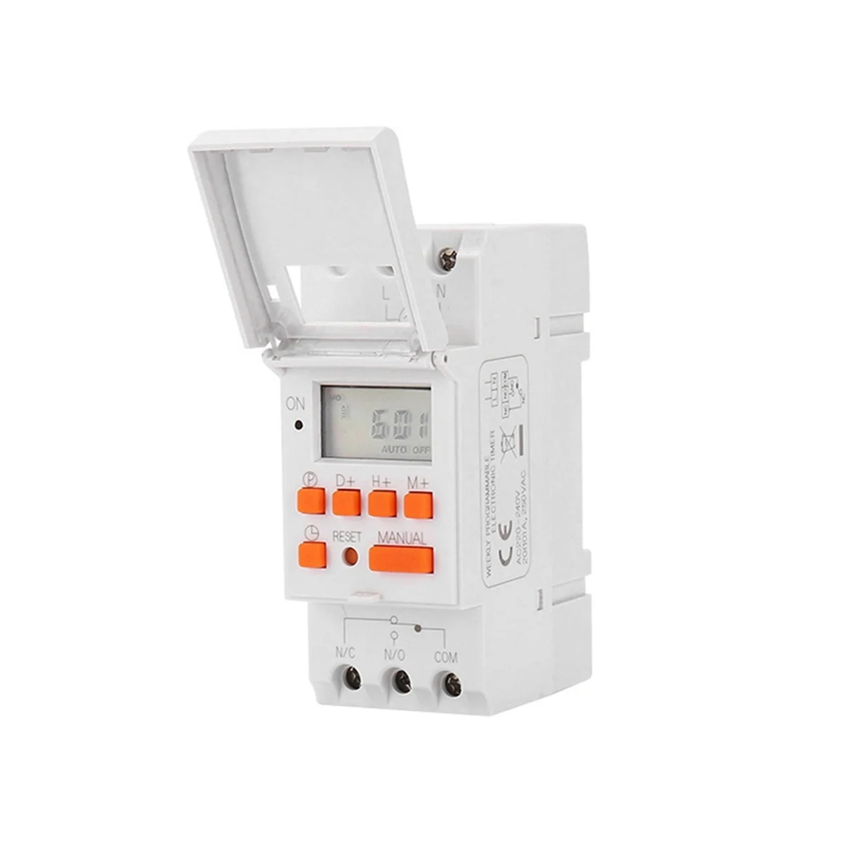 ONCE Time Control Switch KG316T ATHC15A One-Time Set Cycle Working Timer Time Relay Control Rail Mount