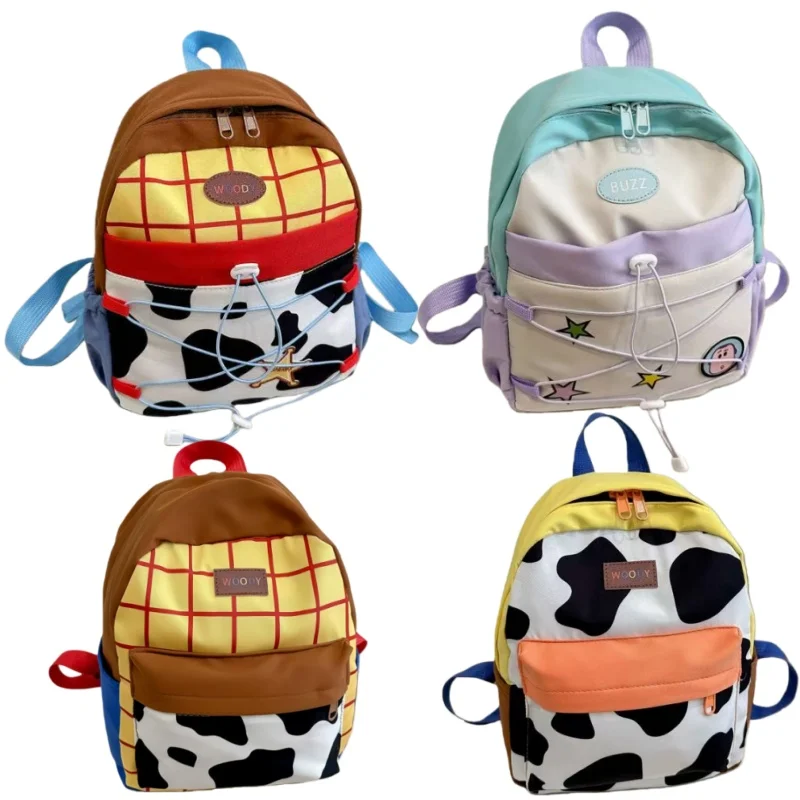 

Рюкзак «История игрушек» Базз Лайтер Вуди, школьный рюкзак с героями мультфильмов, студенческая сумка для хранения большой емкости, праздничный подарок для мальчиков и девочек