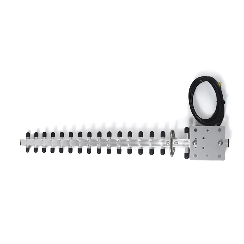ABMF-High Gain 25Dbi 2.4G กลางแจ้งสําหรับเสาอากาศ Yagi พร้อม RP-SMA Connector ทิศทาง Booster Amplifier สายโมเด็ม