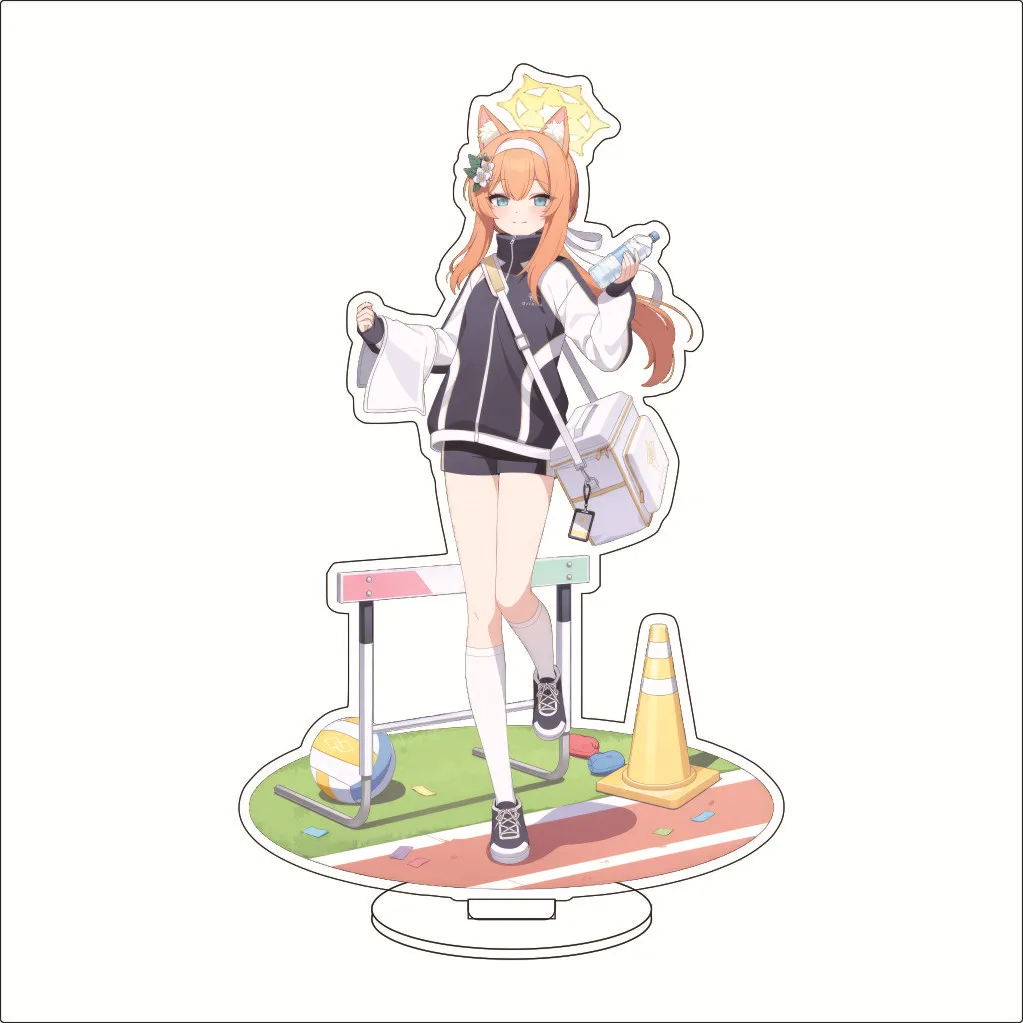 16CM Anime Blue Archive A.r.o.n.a Arona Sorasaki Hina Sunaookami Shiroko Cos Acrylic Figure Stand Ornaments Chirstmas Gifts view 2