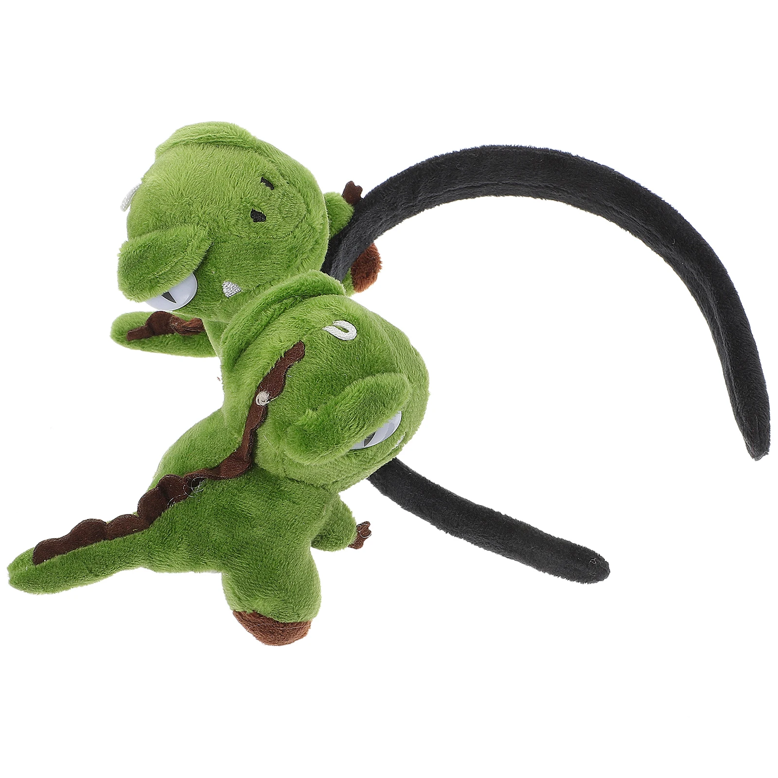 

2 Pcs Dinosaur Headband Kid Hair Clip Non-woven Halloween Headdress Accessories Girls Child Costumes Party Photos