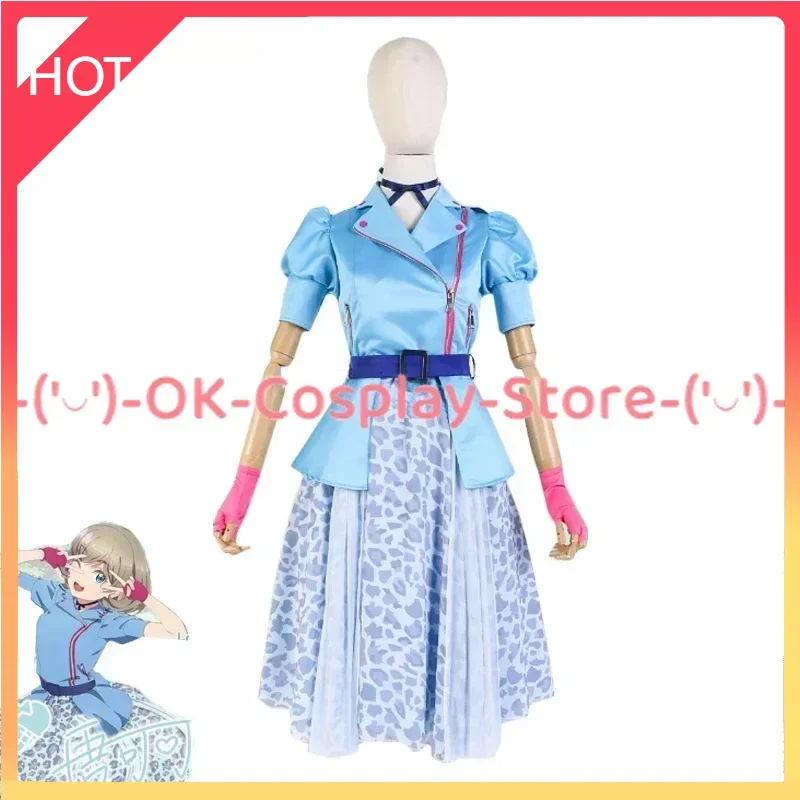 Lovelive liella tang keke cosplay kostüm frauen niedlich party anzug mantel rock halloween karneval uniformen nach Maß