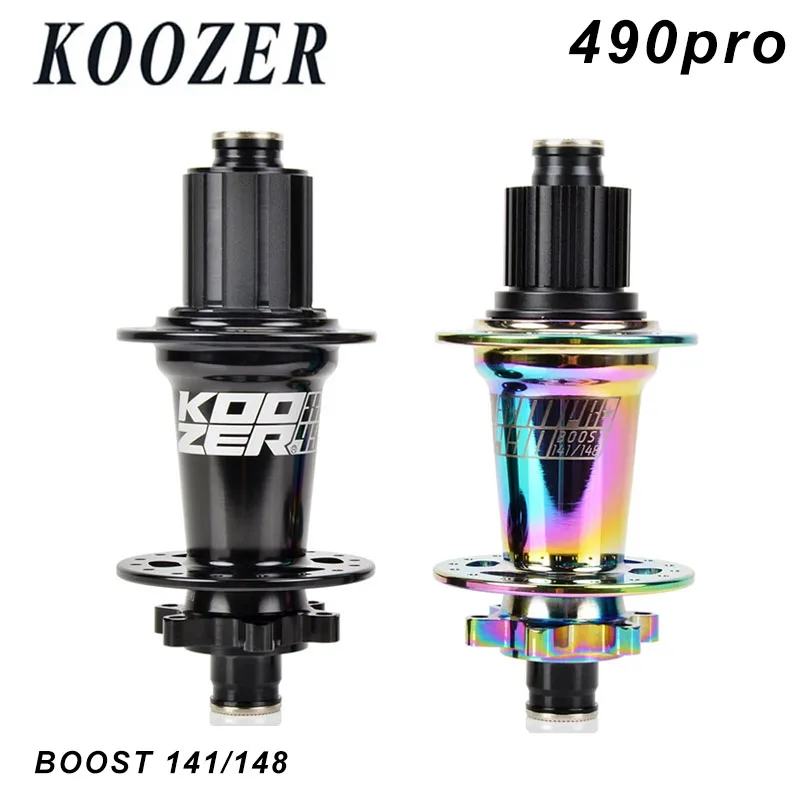 

Koozer XM490pro Boost MTB Bicycle Hub 28/32 Holes CR MO Steel Axle 5x141 QR 12x148 HG XD MS 10s 11s 12s THRU Bike Parts Hubs