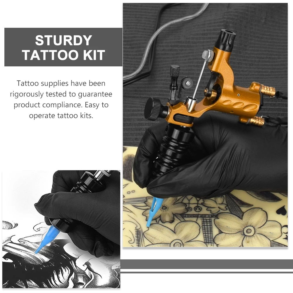 

1Set Rotary Tattooing Set Professional Lightweight Tattoo Machine Kit Portable Sturdy Motor for Artists Beginners Easy to