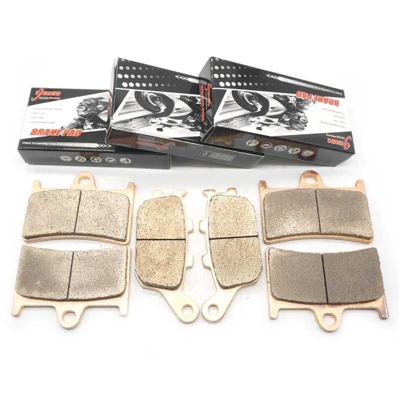 

Для YAMAHA FAZER8 2010-2015 FZ8 ABS 2012-2015 MTM850 Tracer 900 ABS 2018-2020 мотоциклетные передние и задние спеченные тормозные колодки