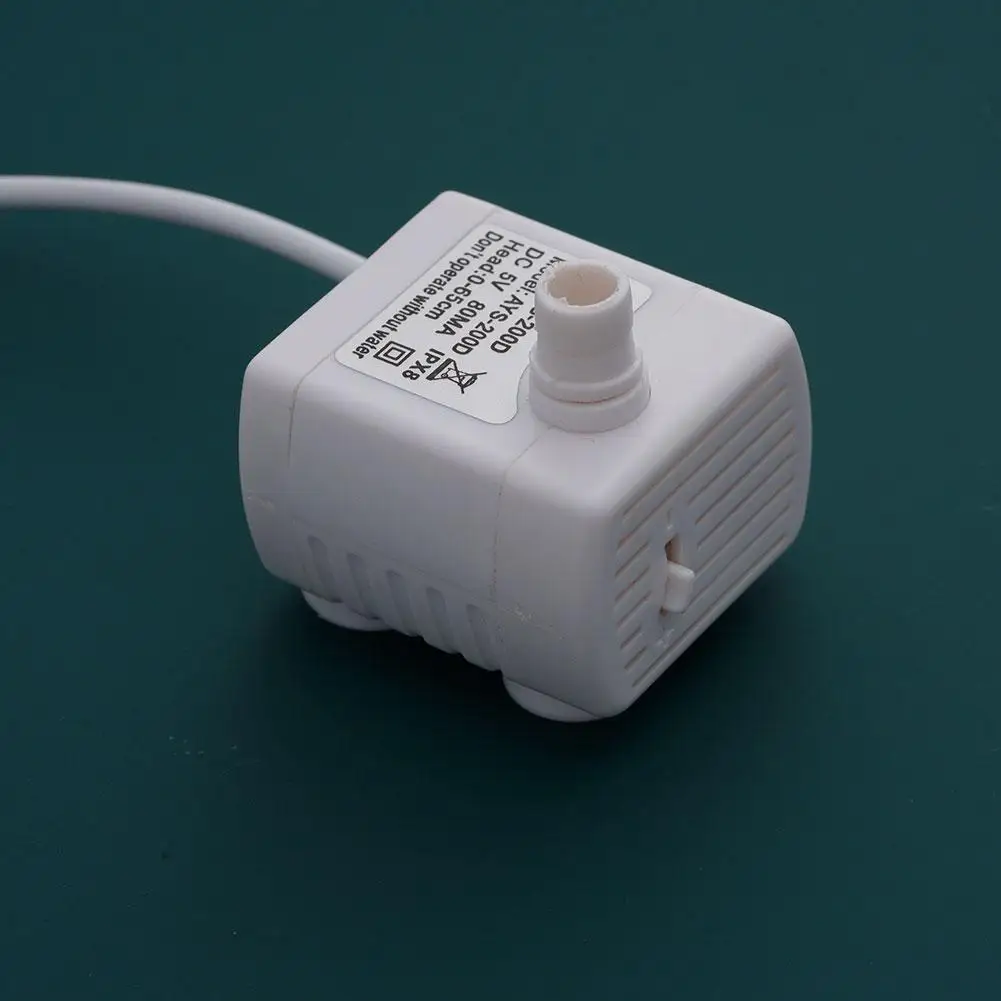 Haustier-Trinkbrunnenpumpe, leise, verhindert Trockenbetrieb, USB-betrieben, DC-Bürstenloser Motor, Mini-Katzenwasserspenderpumpe ﻿ – Detail 2