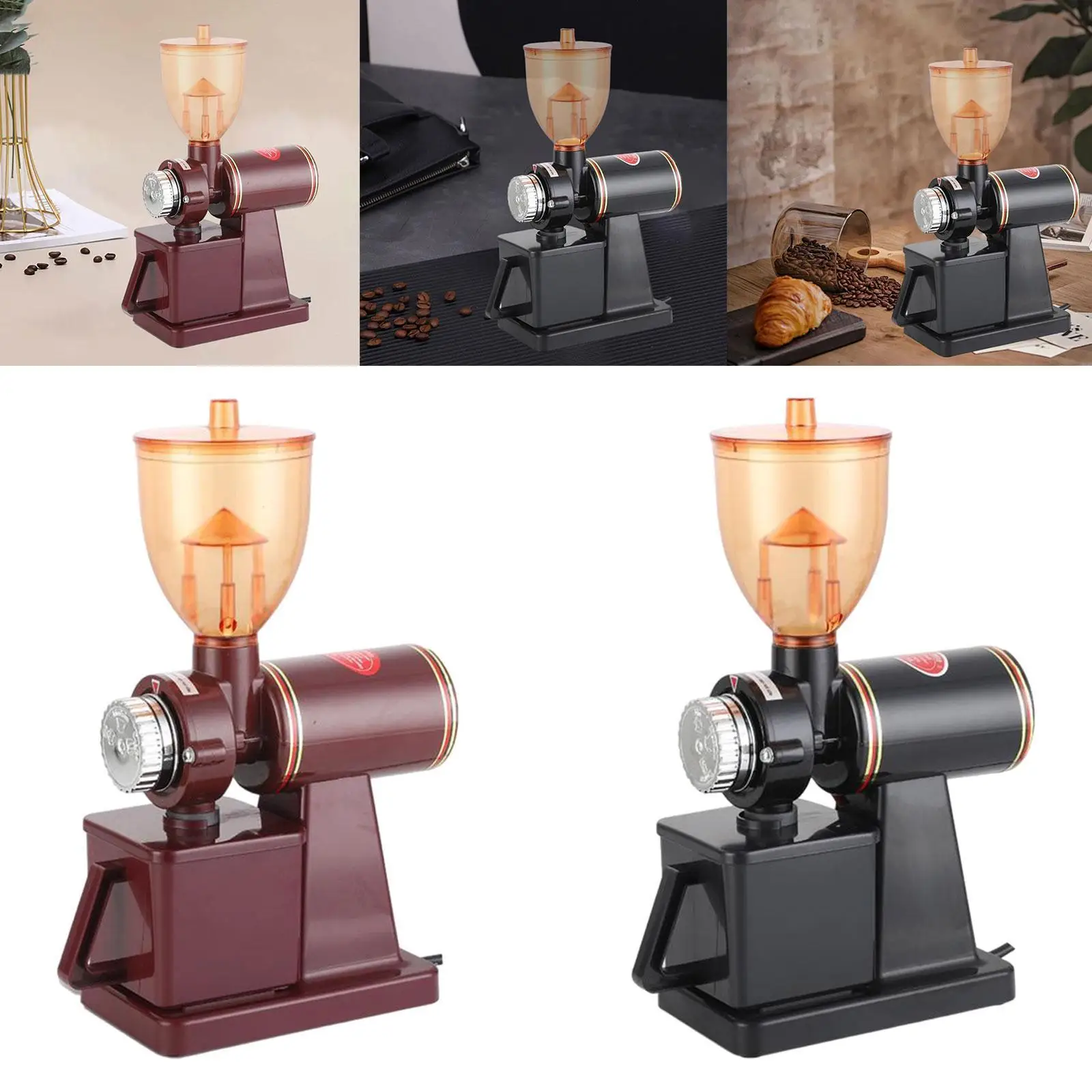 Mini broyeur à épices réglable en acier inoxydable, meulage rapide, rectifieuse à sec pour kg, ustensiles de cuisine, cors, 110 V