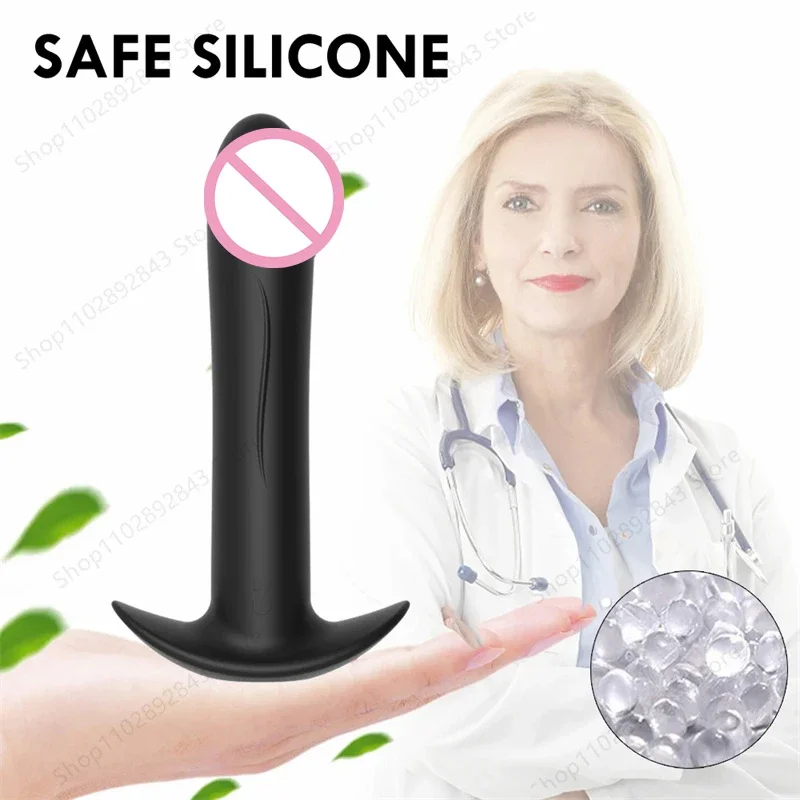 Vibrator To For Men Anal Vibrator Body Glass Butt Plug Masturbator Cup Sexy Toys Bd Kit Dilator Anaĺ Xxl Bondage Equipt Toys