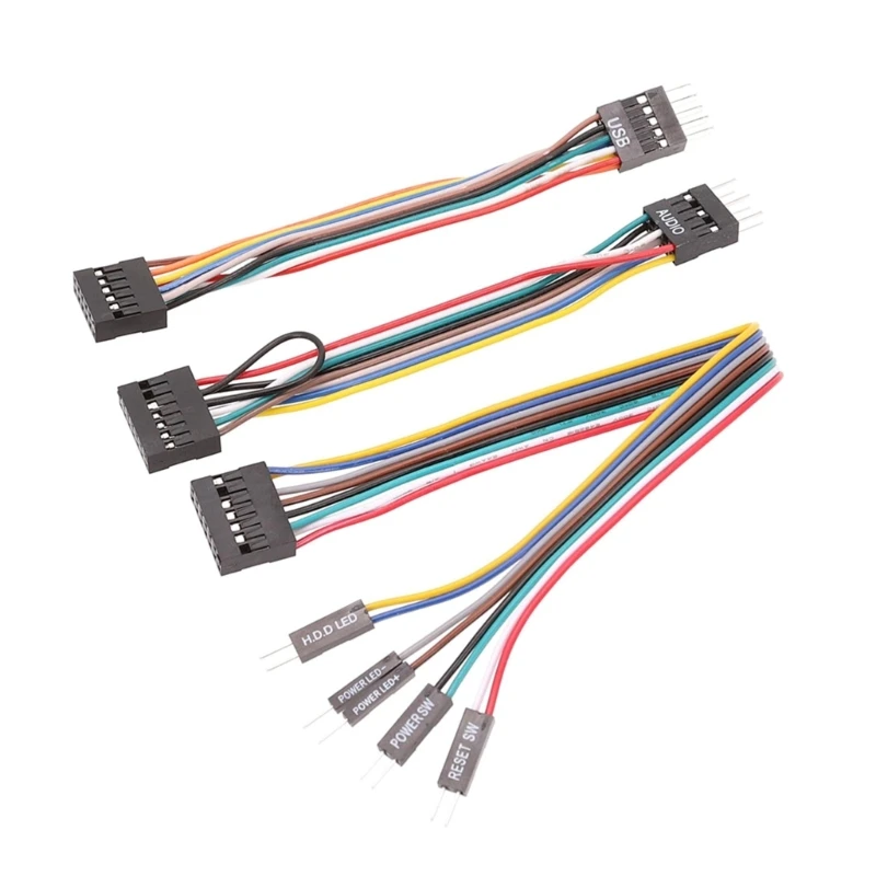 Cable interruptor transferencia chasis, Cable USB para placa base, 3 uds.