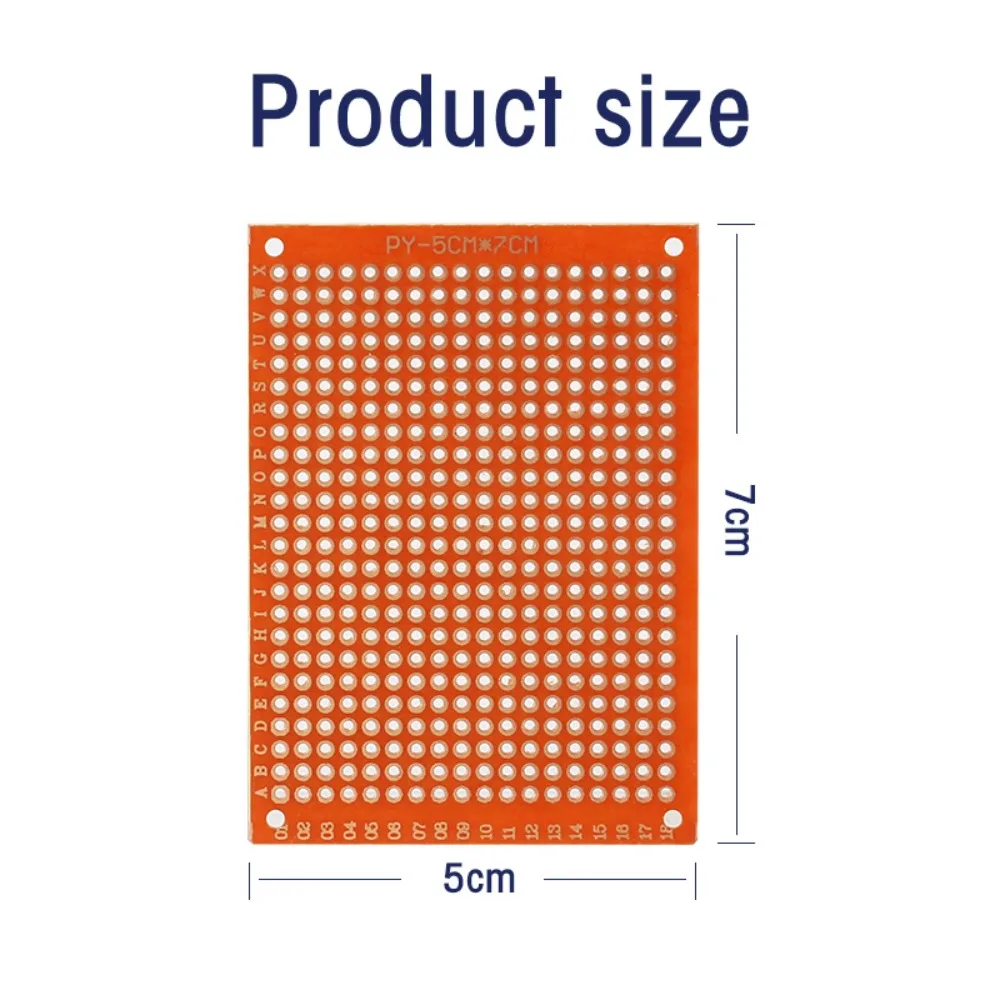 1pc Single Side Prototype Paper PCB Board 5x7cm/10x15cm Universal Printed Circuit Board Diy Electronic Copper Plate