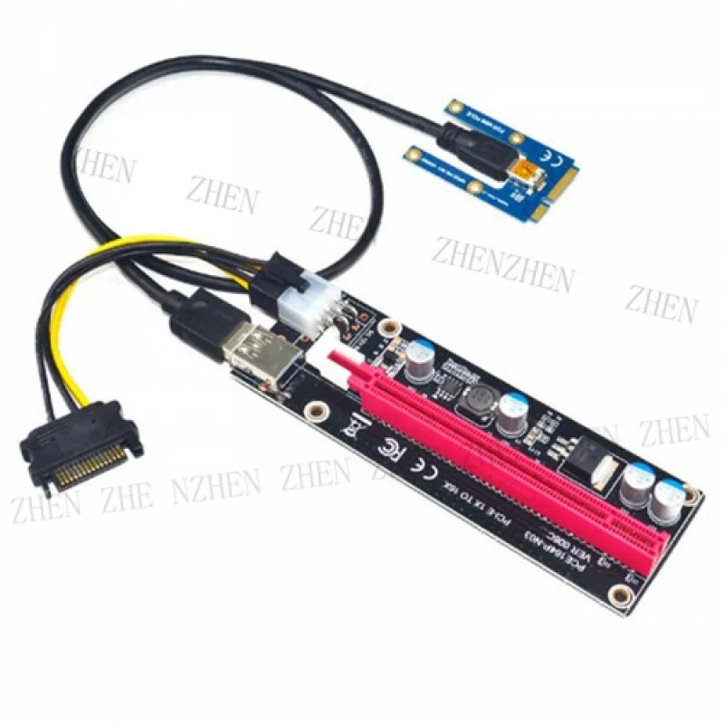 

Y for 1X(Laptop External Graphics Card PCI-E to 16x Adapter Card External Graphics Card 5370
