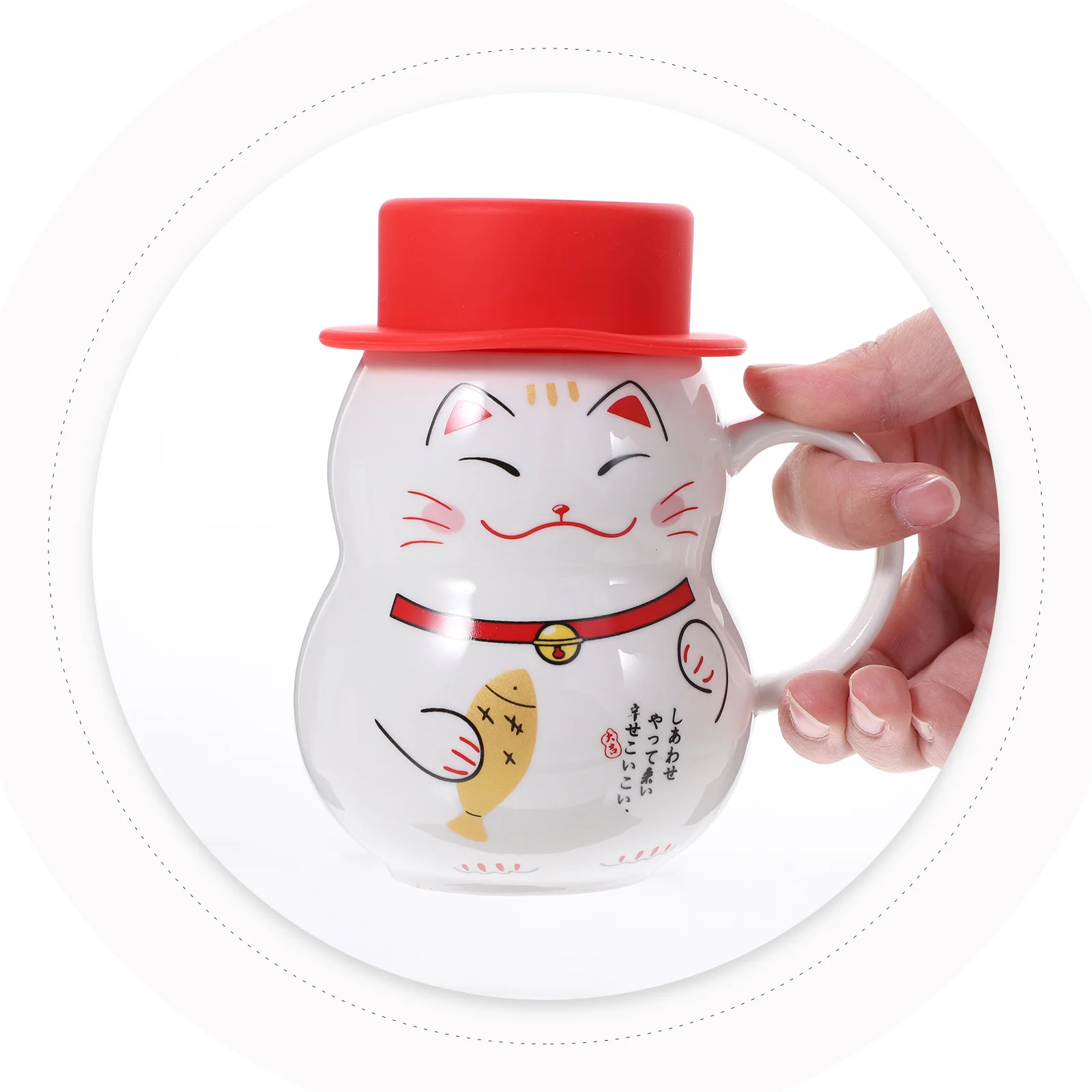 

Coffee Mug Cartoon Breakfast Funny Snowman Mugs Ceramic Cups with Lid Novelty Holiday