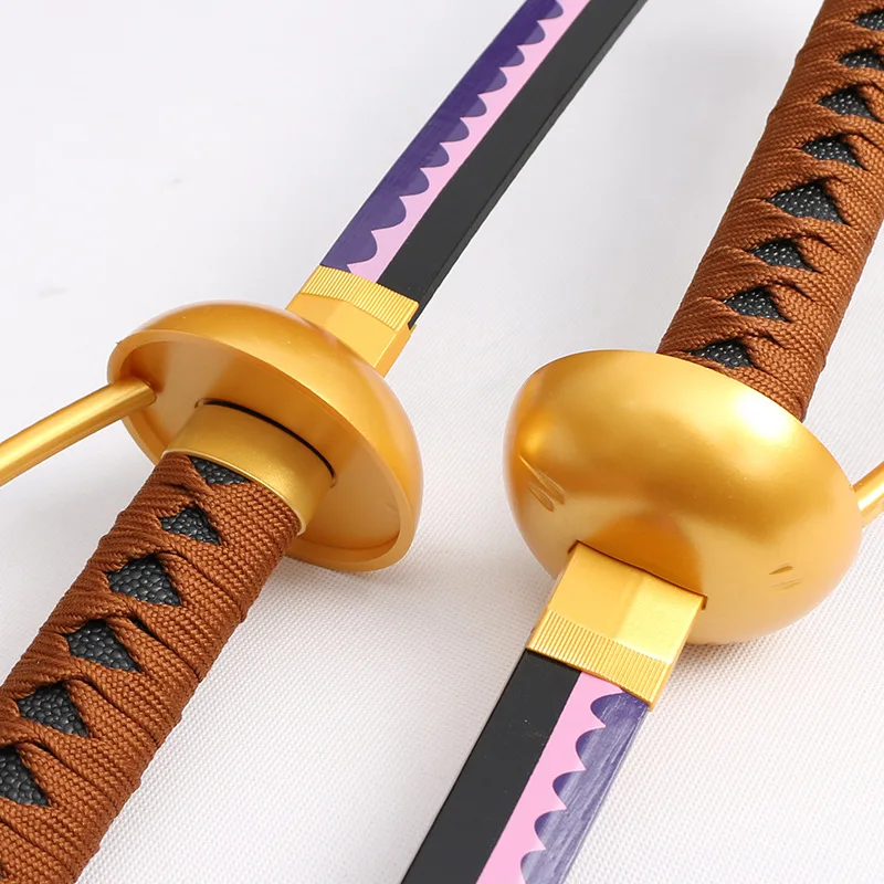 Épées Roger médiévales 104cm/40,94 pouces, périphériques d'anime, accessoires de modèle en bois avec gaine, affichage de pratique de Cosplay, ornements d'extérieur
