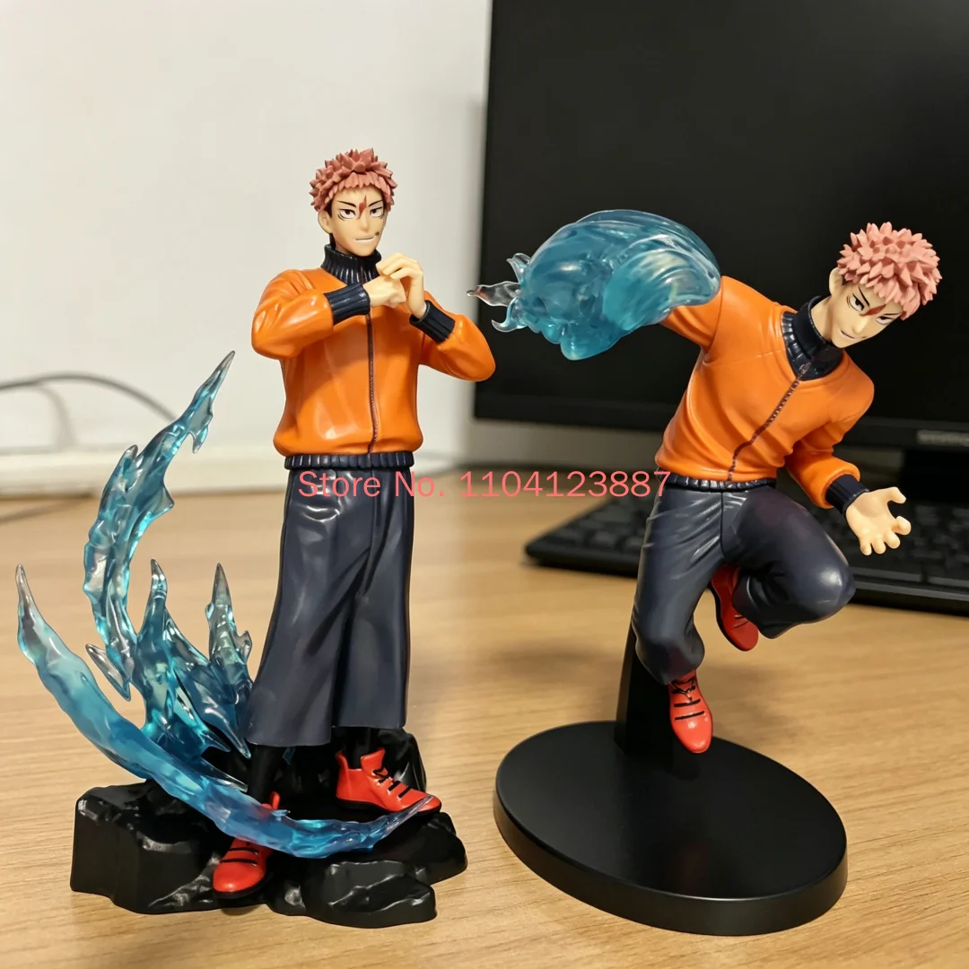 Neue Anime Yuji Itadori Ryomen Sukuna Jujutsu Kaisen Actionfigur Sammlerstück PVC-Modell Desktop-Ornament Fans Geburtstagsgeschenk