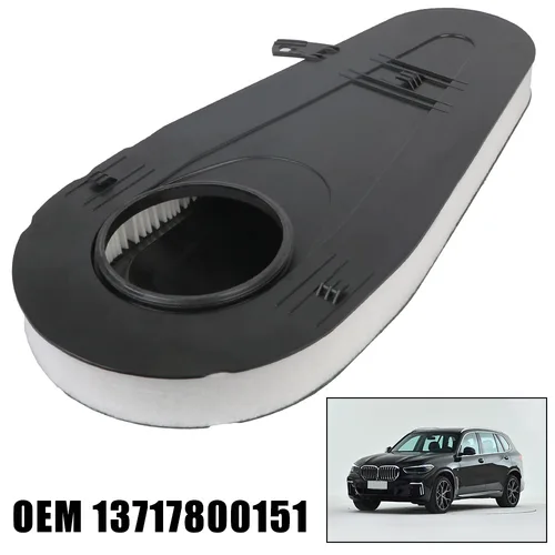 Imagen 2 del producto Para BMW 5' 7' F01 F02 F07 F10 F11 520D 525D 530D 730D 740D elemento de filtro de aire de coche accesorios para automóviles 13717800151   1 unidad