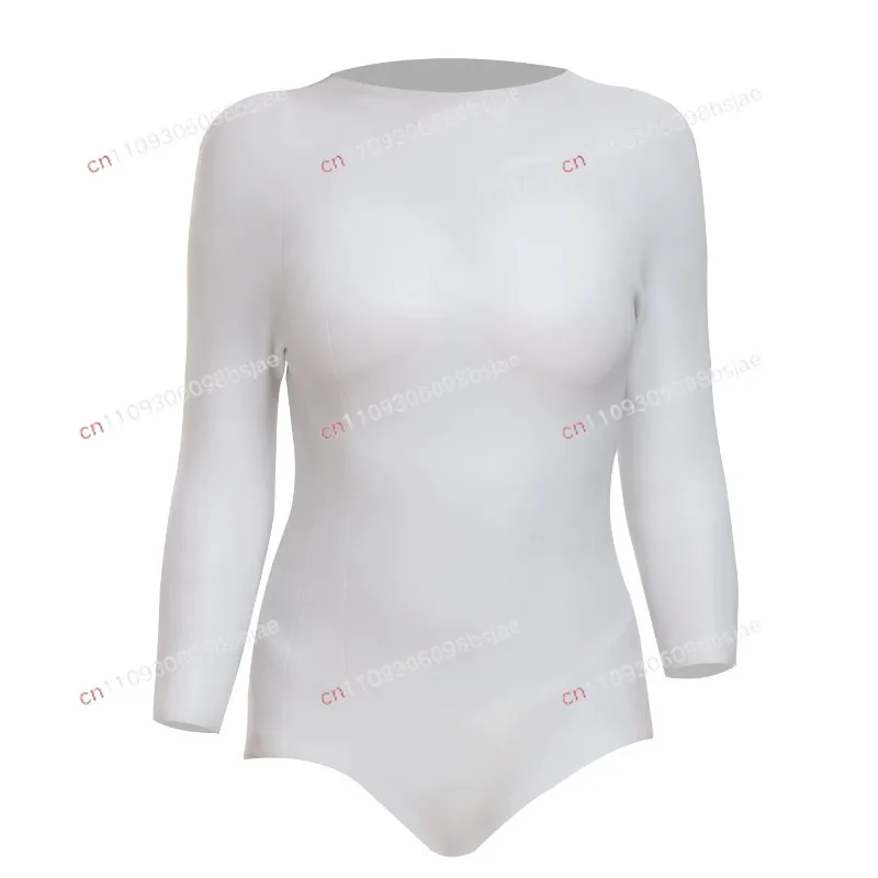 Thickened silicone long-sleeved sunscreen one-piece wetsuit anti-jellyfish snorkeling surfing paddle board sailing boat