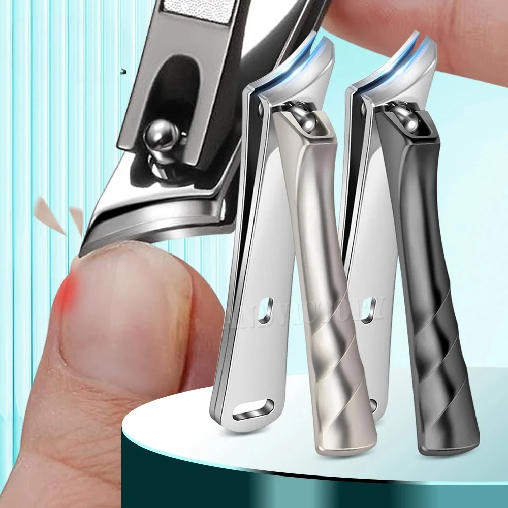 

1 шт., машинка для стрижки ногтей, наклонное лезвие, кусачки для вросших ногтей, кусачки для толстых ногтей на ногах, угловая головка, триммер для ногтей