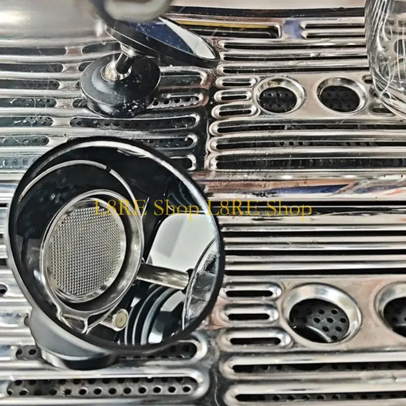 L8RE مرآة مغناطيسية متداولة مرآة القهوة مرآة البلاستيك إسبرسو لقطة مرآة لتعزيز تجربة تخمير القهوة