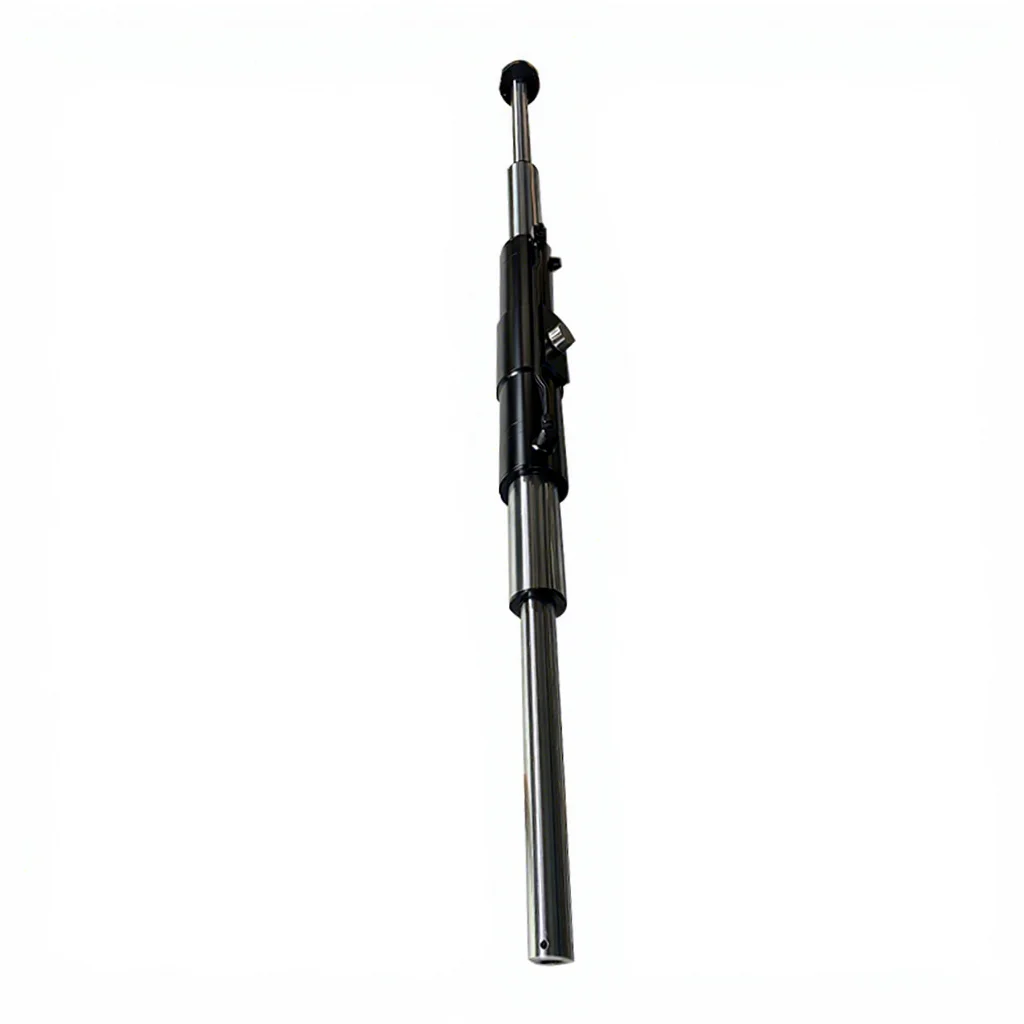 Double Ended Double Acting Telescopic Hydraulic Cylinder Hard Chrome Plated Steel Precision