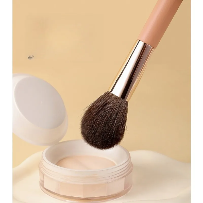 Portable Mini Animal Hair Makeup Brush Set Wool Powder Brush Blush Brush Concealer Brush Eyebrow Brush Horsehair Eyeshadow Brush