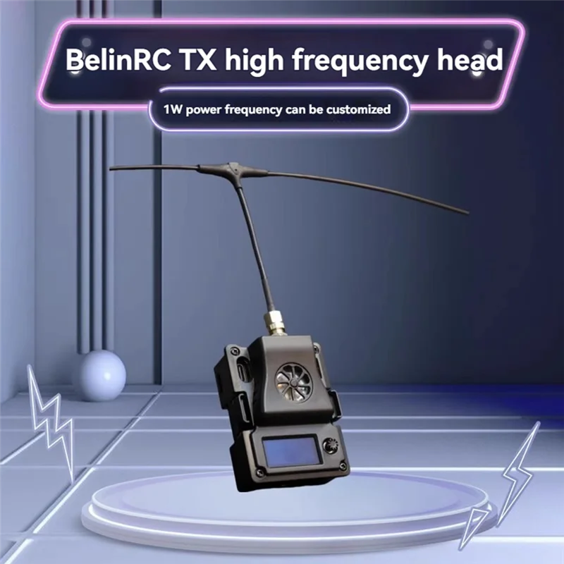 A76F-Miniature Radio Tuner TX30 T Antenna FPV ELRS Module For Some Closed Source Remote Controllers For Most ELRS Receivers