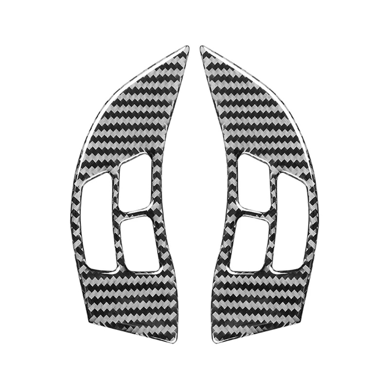 

For Mazda RX8 RX-8 2004-2008 Carbon Fiber Car Steering Wheel Frame Cover Trim Stickers Interior