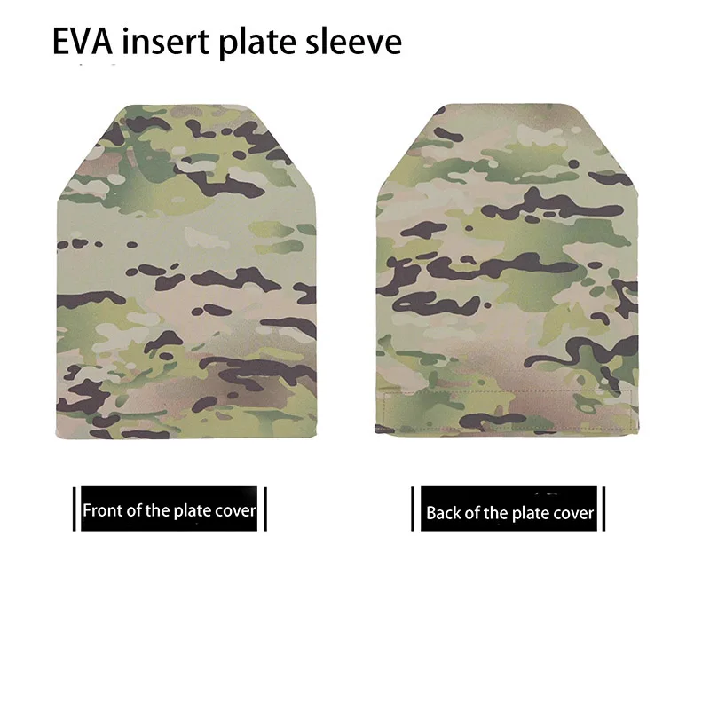 Tactical SAPI Plate Holder Insert Kit, Stretch Plate Sleeve 12x9.75x1 inch with Bottom Hook and Loop Panel - Image 5