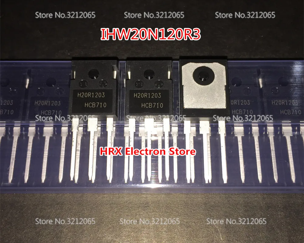 

Новый оригинальный импортный IHW20N120R3 H20R1203 TO-247 20A 1200 В силовая трубка для индукционной плиты 10 шт./лот