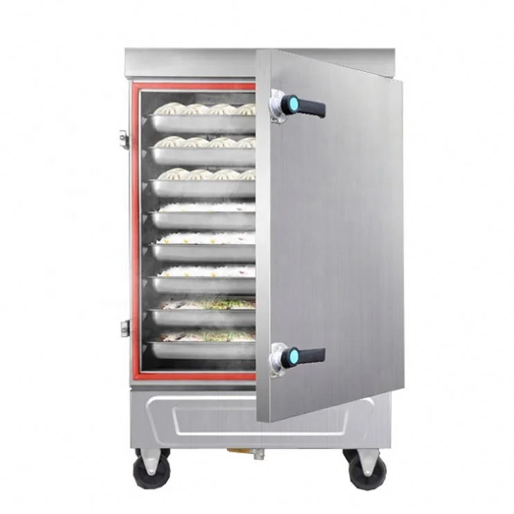 Macchina elettrica commerciale per cottura a vapore per riso elettromagnetico a gas per cottura a vapore per riso