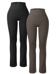 Solid Color Women's Leggings Seamless Knit Yoga Pants High Waist Hip Lifting Tights Casual Sports Leggings