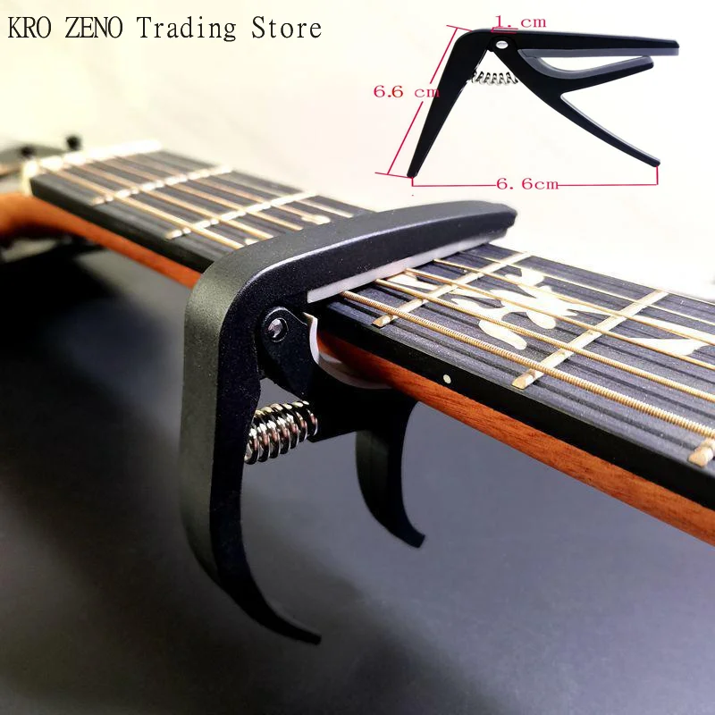 1/5PCS ABS+Metal Universal Guitar Capo Change Clamp Key For Acoustic Classic Electric Guitar Parts Accessories 1/5 PCS✨