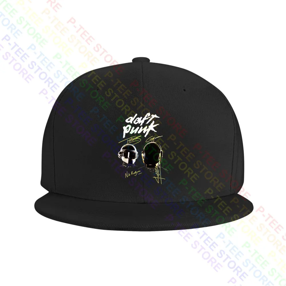 Daft Punk Autographed Baseball Cap Snapback Caps Knitted Bucket Hat