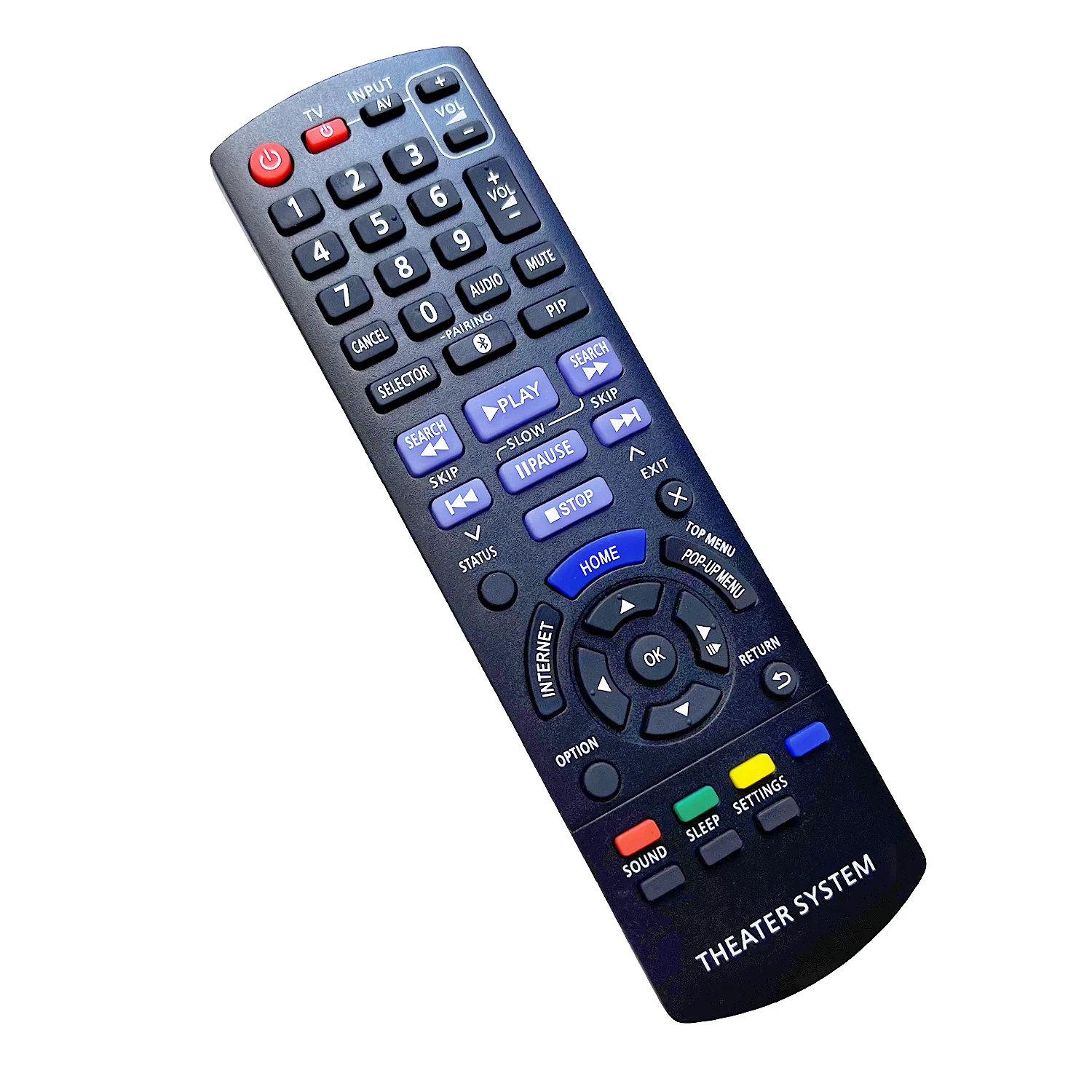 New remote control fit for Panasonic Blu-ray DVD Home Theater System SC-BTT105 SC-BTT465 SA-BTT465 N2QAYB000970