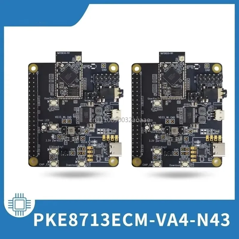 RTL8713ECM Development Board with Onboard PKE8713ECM-VA4-N43 Module AI/WiFi6/BT/BLE5.2 AIoT Board