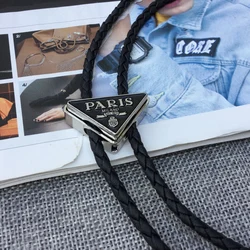 Original design Western Cowboy bolo ties downward triangle bolo tie for men and women personality neck tie fashion accessory