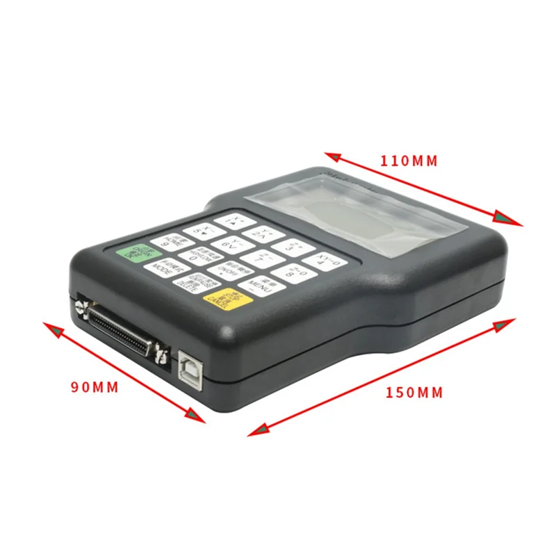 Controle remoto cnc para richauto dsp a11, controlador cnc a11s a11e a11c para gravação cnc, corte em inglês