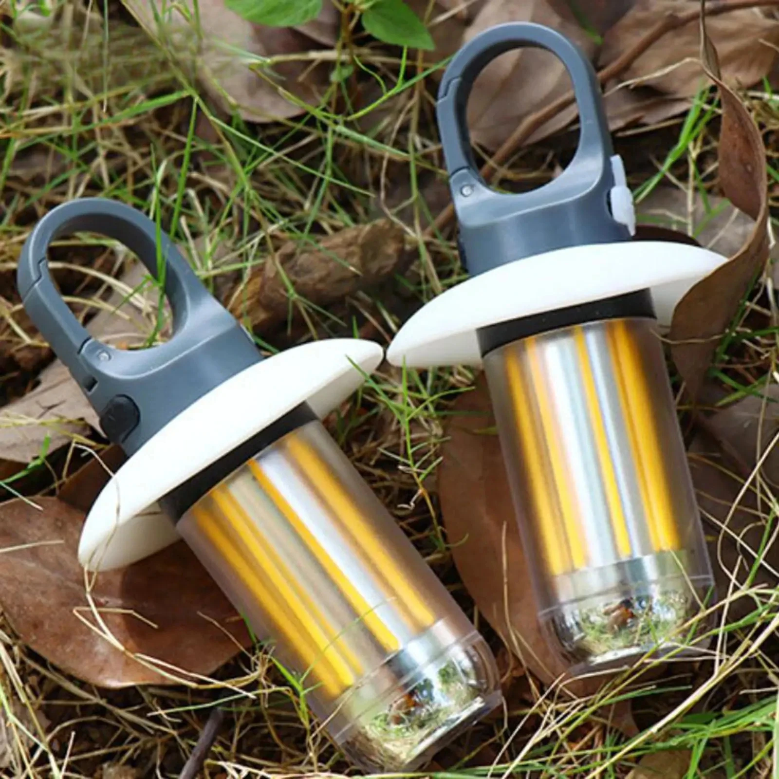 Multi Functional High-power Flashlight, Outdoor Searchlight with Hook, Camping Light, White Laser