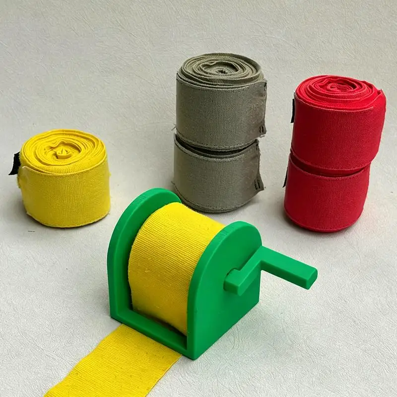 【F】Portable Boxing Hand Wrap Roller Manual Sports Bandage Winder Hand Wrap Roller Tool For Boxing Storage