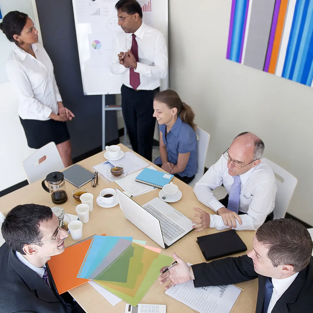 

44pcs Colored 26-Tab Dividers Page Index Labels For Notebooks Files Books Planners Document Classification Organizer Category