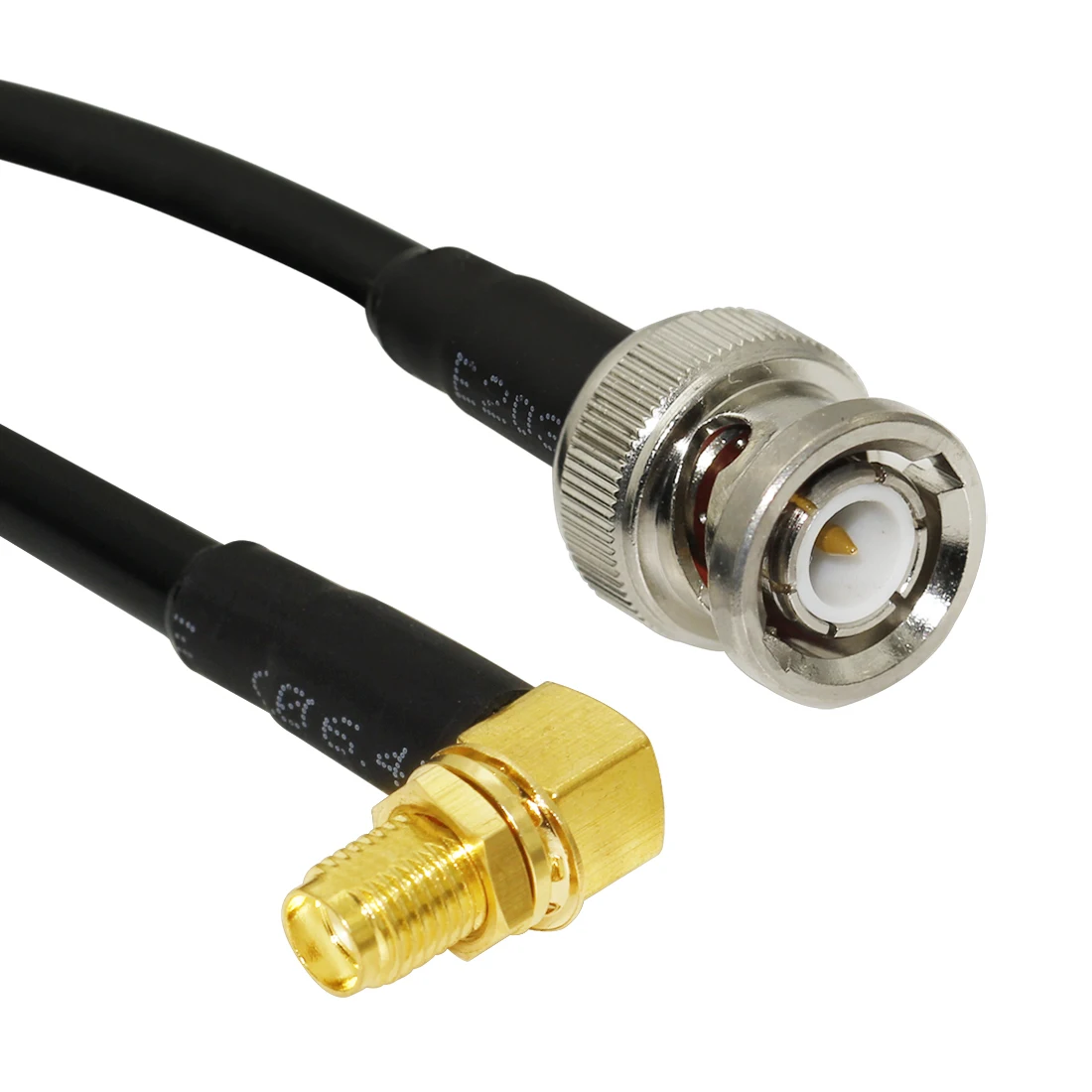 SAM(F)Langle - RG58 3m - SMA(M) tubing20mm Cable+SMA-BNC Cable for KENJI