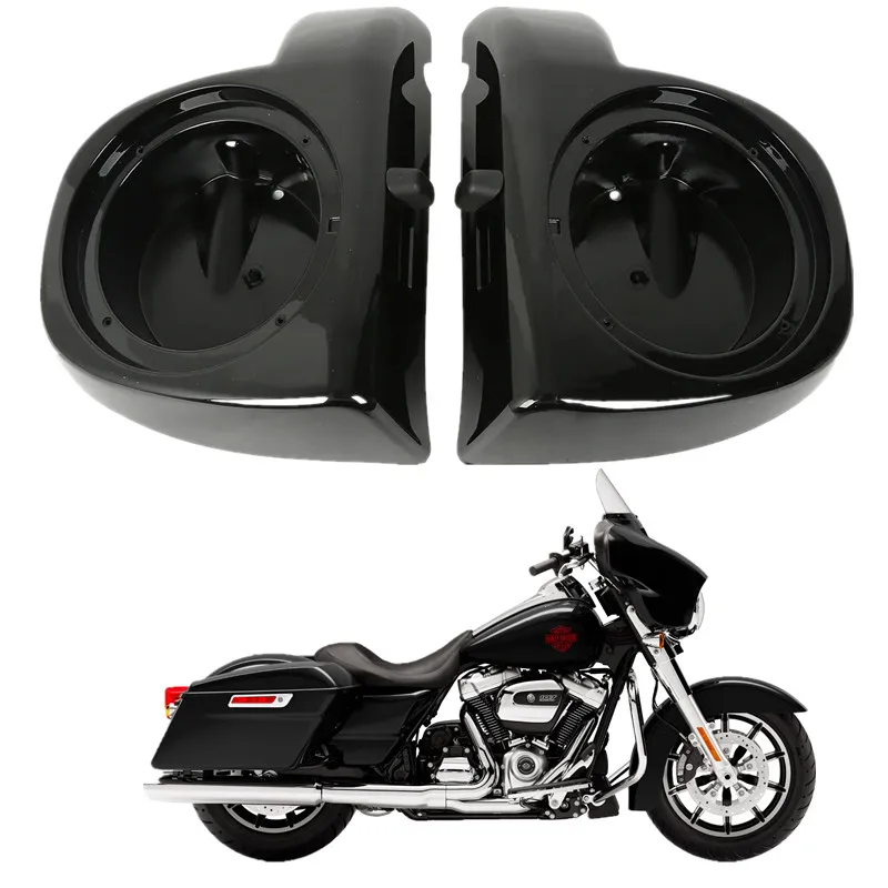 

For Harley Road King Glide Electra Glide 2014-2020 FLHTCU FLTRX Motorcycle 6.5" Speaker Pod Boxes Lower Vented Fairing