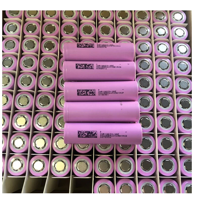 2022 Hot Selling Dmegc Inr18650-26e 2600mah 5c 1000 Cycles 3.6v Electric Power Tools Li-ion 18650 Battery