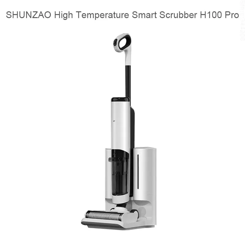 SHUNZAO-Depurador inteligente de alta temperatura H100 Pro, aspiradora inteligente para el hogar, electrodomésticos, fregona eléctrica para pisos, equipado con tracción