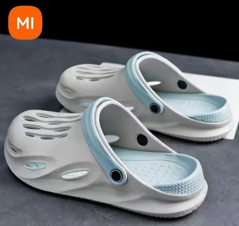 รองเท้าแตะผู้ชาย Xiaomi Mijia รองเท้าแตะชายหาดน้ำหนักเบา EVA สำหรับฤดูร้อนรองเท้าแตะพื้นนุ่มระบายอากาศ