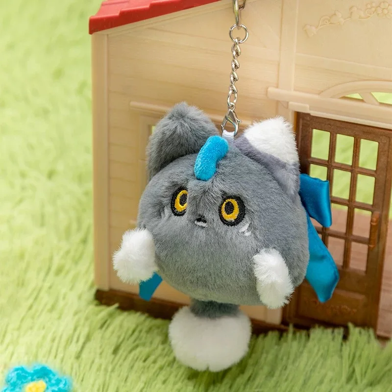 Boneka Plush Seri Bola Bulu Binatang Ajaib Kotak Misteri Gantungan Kunci Anime Lucu Hadiah Mainan Kartun Fashion Misterius