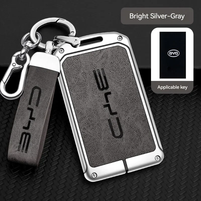 

Car NFC Card Samrt Key Cover Case Holder Fob For BYD Atto3 Yuan Tang EV Han Qin Song Plus DMi Dolphin S7 S6 L3 M6 F3 F0 Keychain