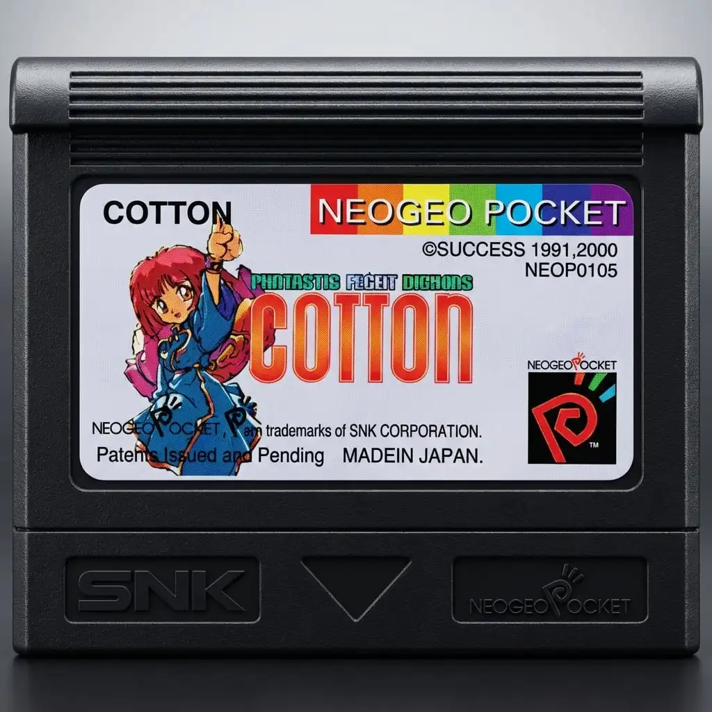 Pocket Custom Game Cartridge | NGP & NGPC Compatible | Fantastic Night Dream | Specialized Localization (JP/EN) | RetroExpansion